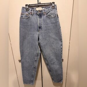 Vintage 90s GAP Deadstock Reverse Fit Jeans 8 Medium Wash High Rise Mom Jeans